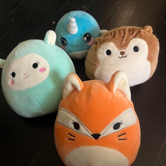 Squishmallow 5 inch Plush Animal Toy Set for Small Pets - Picture 1 of 5